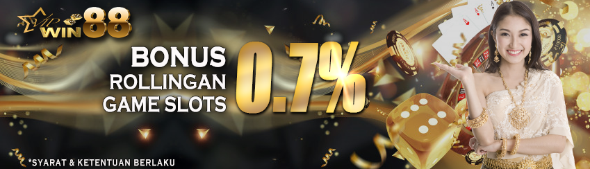 Bonus Rollingan Slot 0,7%