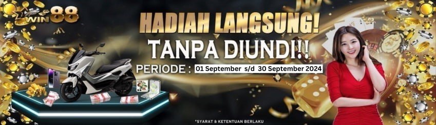 EVENT BONUS TOTAL DEPOSIT BULAN AGUSTUS